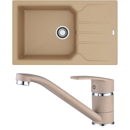 Set Alveus (dřez Record 40 Beige 55 + baterie Nina Beige 55) Set Alveus (dřez Record 40 Beige 55 + baterie Nina Beige 55)