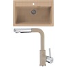 Set Alveus (dřez Atrox 40 Beige 55 + baterie Siros Beige 55) Set Alveus (dřez Atrox 40 Beige 55 + baterie Siros Beige 55)
