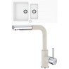Set Alveus (dřez Cadit 80 White 11 + baterie Siros White 11) Set Alveus (dřez Cadit 80 White 11 + baterie Siros White 11)