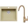Set Alveus (dřez Cortina 160 Beige 55 + baterie Tonia Beige 55) Set Alveus (dřez Cortina 160 Beige 55 + baterie Tonia Beige 55)