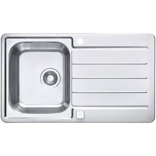 Kuchyňský dřez Alveus Line 20 Maxim Satin, s excentrem, pro horní montáž