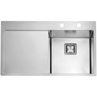Kuchyňský dřez Alveus Stylux 50 Kartáčovaná nerez, pravý