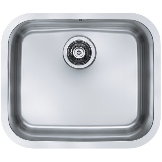 Kuchyňský dřez Alveus Variant 10 Satin, hloubka 180 mm, pro přesahovou nebo integrovanou montáž