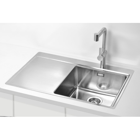 Kuchyňský dřez Alveus Pure 40 QC Satin, pravý Kuchyňský dřez Alveus Pure 40 QC Satin, pravý