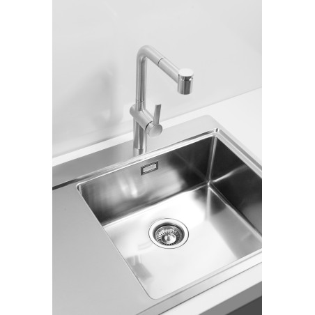 Kuchyňský dřez Alveus Pure 50 QC Satin, pravý Kuchyňský dřez Alveus Pure 50 QC Satin, pravý