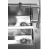 Kuchyňský dřez Alveus Pure 60 QC Satin, levý Kuchyňský dřez Alveus Pure 60 QC Satin, levý