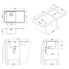 Kuchyňský dřez Alveus Stricto 10 QC, levý Kuchyňský dřez Alveus Stricto 10 QC, levý