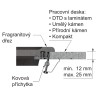 Příchytky Franke 133.0730.138, pro fragranitové dřezy Příchytky Franke 133.0730.138, pro fragranitové dřezy