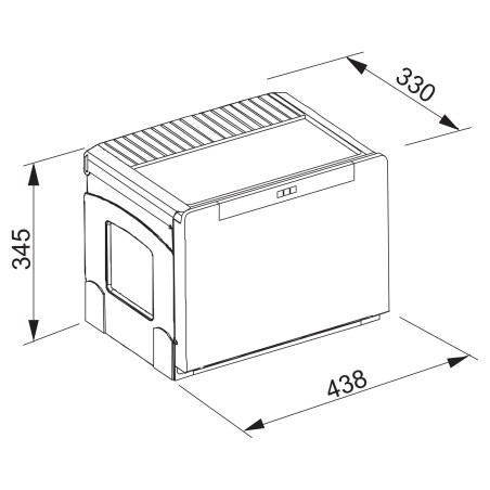 Odpadkový koš Franke Cube 50, 1x 14 l + 1x 18 l Odpadkový koš Franke Cube 50, 1x 14 l + 1x 18 l