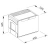 Odpadkový koš Franke Cube 50, 1x 14 l + 1x 18 l Odpadkový koš Franke Cube 50, 1x 14 l + 1x 18 l