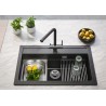 Kuchyňský dřez Alveus Atrox 40 QC Deep Black A90 Kuchyňský dřez Alveus Atrox 40 QC Deep Black A90