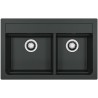 Kuchyňský dřez Alveus Atrox 50 QC Deep Black A90 Kuchyňský dřez Alveus Atrox 50 QC Deep Black A90