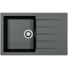 Kuchyňský dřez Alveus Cadit 20 QC Carbon A91 Kuchyňský dřez Alveus Cadit 20 QC Carbon A91