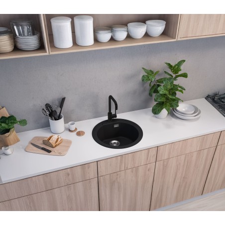 Kuchyňský dřez Alveus Cadit 100 QC Carbon A91 Kuchyňský dřez Alveus Cadit 100 QC Carbon A91