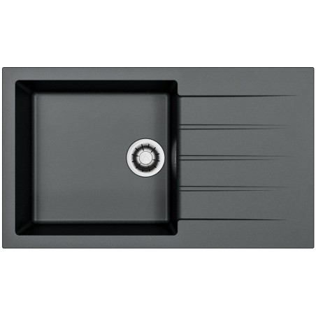 Kuchyňský dřez Alveus Cadit 40 QC Carbon A91 Kuchyňský dřez Alveus Cadit 40 QC Carbon A91