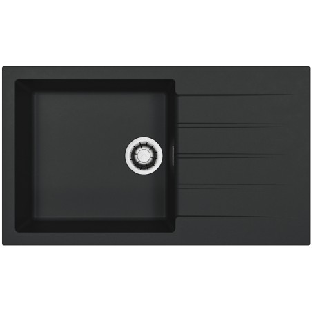 Kuchyňský dřez Alveus Cadit 40 QC Deep Black A90 Kuchyňský dřez Alveus Cadit 40 QC Deep Black A90