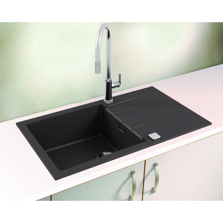 Kuchyňský dřez Alveus Cadit 40 QC Deep Black A90 Kuchyňský dřez Alveus Cadit 40 QC Deep Black A90