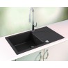 Kuchyňský dřez Alveus Cadit 40 QC Deep Black A90 Kuchyňský dřez Alveus Cadit 40 QC Deep Black A90