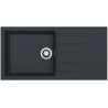 Kuchyňský dřez Alveus Cadit 50 QC Deep Black A90 Kuchyňský dřez Alveus Cadit 50 QC Deep Black A90
