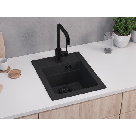 Kuchyňský dřez Alveus Atrox 10 Black Edition Deep Black A90 Kuchyňský dřez Alveus Atrox 10 Black Edition Deep Black A90