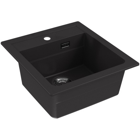 Kuchyňský dřez Alveus Atrox 20 Black Edition Deep Black A90 Kuchyňský dřez Alveus Atrox 20 Black Edition Deep Black A90