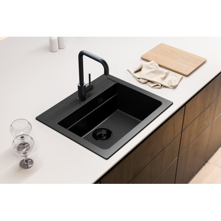 Kuchyňský dřez Alveus Atrox 30 Black Edition Deep Black A90 Kuchyňský dřez Alveus Atrox 30 Black Edition Deep Black A90