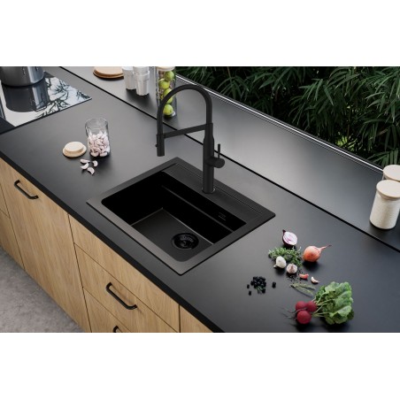 Kuchyňský dřez Alveus Atrox 30 Black Edition Deep Black A90 Kuchyňský dřez Alveus Atrox 30 Black Edition Deep Black A90