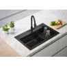 Kuchyňský dřez Alveus Atrox 40 Black Edition Deep Black A90 Kuchyňský dřez Alveus Atrox 40 Black Edition Deep Black A90