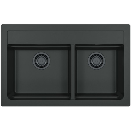 Kuchyňský dřez Alveus Atrox 50 Black Edition Deep Black A90 Kuchyňský dřez Alveus Atrox 50 Black Edition Deep Black A90