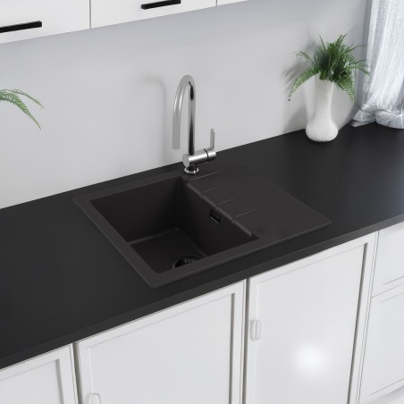 Kuchyňský dřez Alveus Cadit 10 Black Edition Deep Black A90 Kuchyňský dřez Alveus Cadit 10 Black Edition Deep Black A90