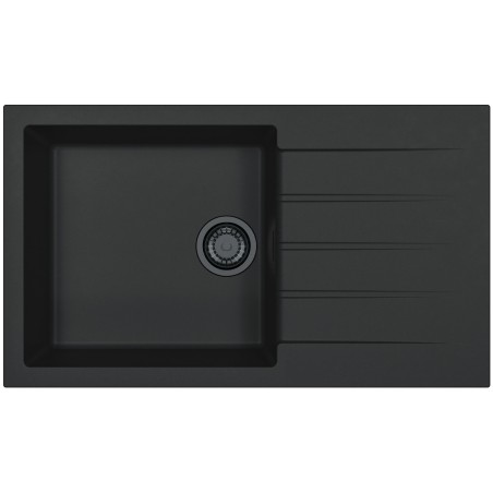 Kuchyňský dřez Alveus Cadit 40 Black Edition Deep Black A90 Kuchyňský dřez Alveus Cadit 40 Black Edition Deep Black A90