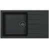 Kuchyňský dřez Alveus Cadit 40 Black Edition Deep Black A90 Kuchyňský dřez Alveus Cadit 40 Black Edition Deep Black A90