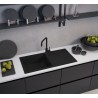 Kuchyňský dřez Alveus Cadit 50 Black Edition Deep Black A90 Kuchyňský dřez Alveus Cadit 50 Black Edition Deep Black A90
