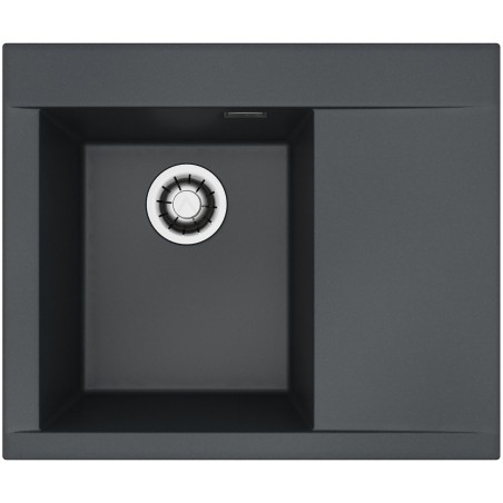 Kuchyňský dřez Alveus Pure-G 50 QC Deep Black A90, levý