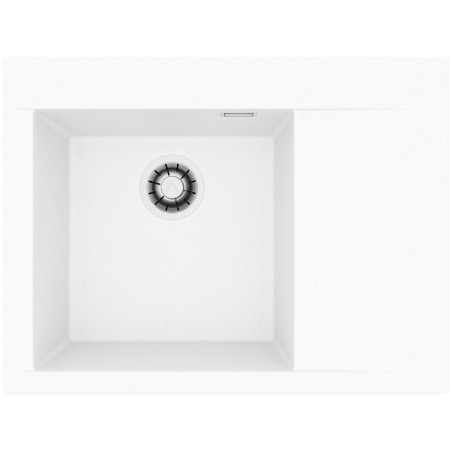Kuchyňský dřez Alveus Pure-G 60 QC Glacier A10, levý