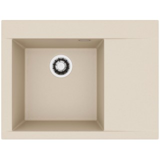 Kuchyňský dřez Alveus Pure-G 60 QC Ivory A20, levý