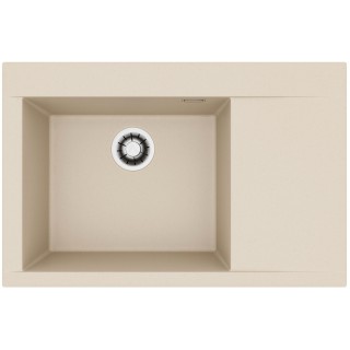 Kuchyňský dřez Alveus Pure-G 70 QC Ivory A20, levý