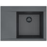 Kuchyňský dřez Alveus Pure-G 60 Black Edition Deep Black A90, pravý