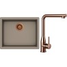 Set Schock S32-14 (dřez Kiruna N-100L Twilight + baterie Keto Copper brushed)