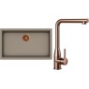 Set Schock S33-14 (dřez Kiruna N-100XL Twilight + baterie Keto Copper brushed)