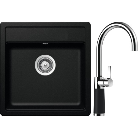 Set Schock S10-6 (dřez Mono N-100S Magma + baterie SC-520 Magma)