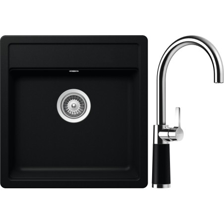 Set Schock S10-6 (dřez Mono N-100S Puro + baterie SC-520 Puro)