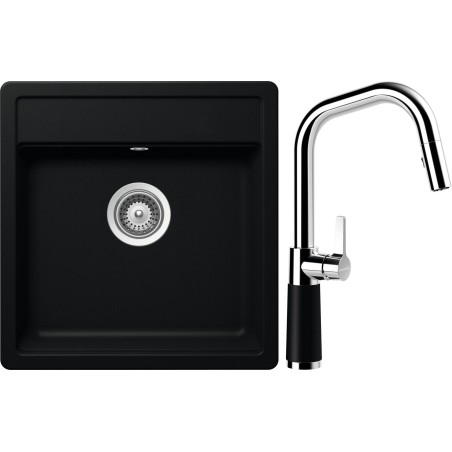 Set Schock S10-9 (dřez Mono N-100S Puro + baterie SC-530.120 Puro)