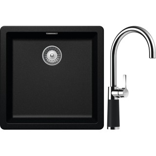 Set Schock S11-6 (dřez Greenwich N-100 Magma + baterie SC-520 Magma)