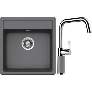 Set Schock S23-10 (dřez Nemo N-100S Croma + baterie SC-530 Croma)