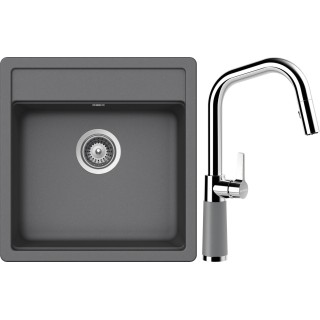 Set Schock S23-11 (dřez Nemo N-100S Croma + baterie SC-530.120 Croma)