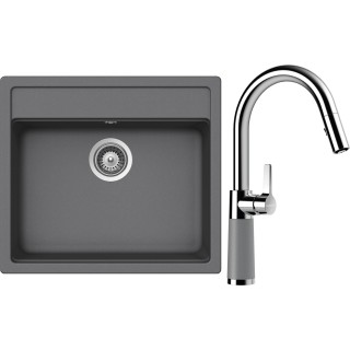 Set Schock S24-9 (dřez Nemo N-100 Croma + baterie SC-520.120 Croma)