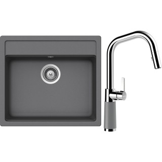 Set Schock S24-11 (dřez Nemo N-100 Croma + baterie SC-530.120 Croma)