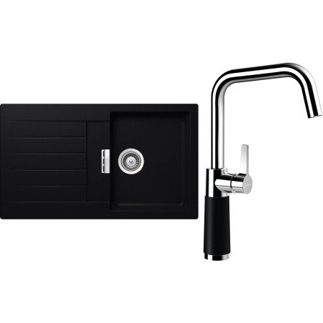 Set Schock S1-8 (dřez Signus D-100 Puro + baterie SC-530 Puro)