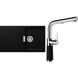 Set Schock S1-11 (dřez Signus D-100 Puro + baterie SC-540.120 Puro)